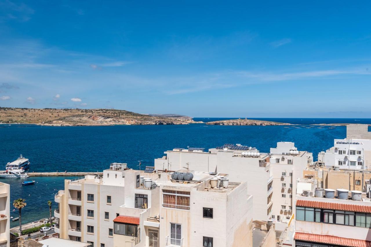 Appartamento Penthouse With Seaview Terrace St. Paul's Bay Esterno foto